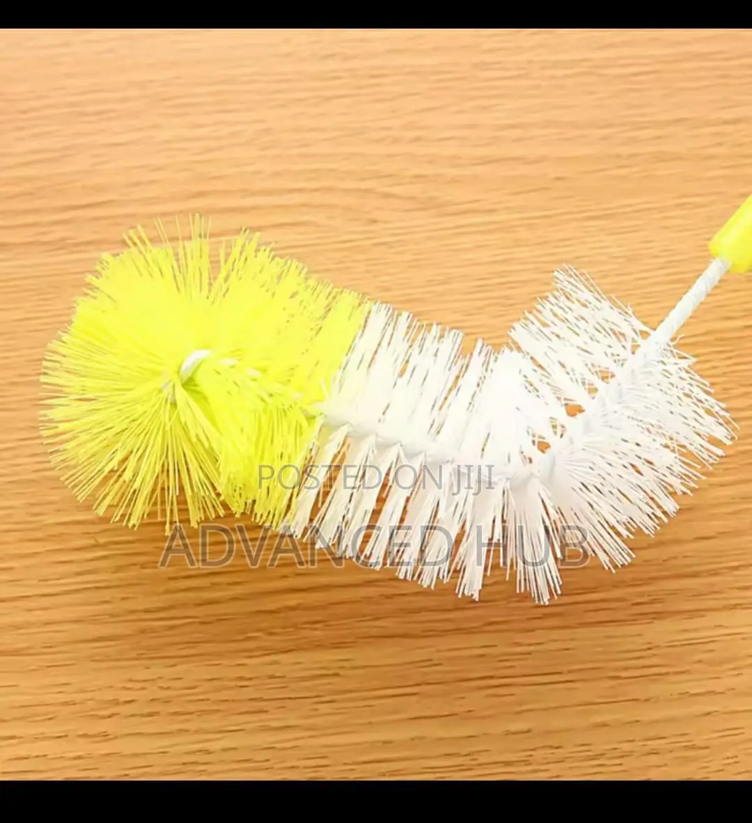 Long Handled Cleaning Brush Bottle With an End Sponge