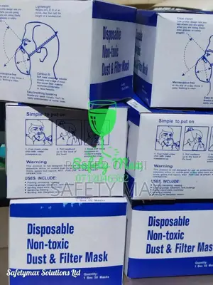 Disposable Non-toxic Dust&Filter Mask(50 Pcs)