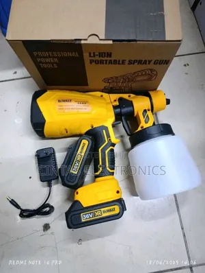 Dewalt Cordless Spray Gun