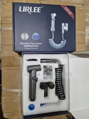 Bidet + Angle Valve (Black)