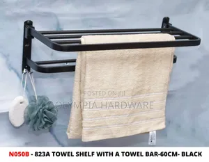 Towel Rack Black