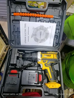 Cordless Dewalt Cordless Drillset