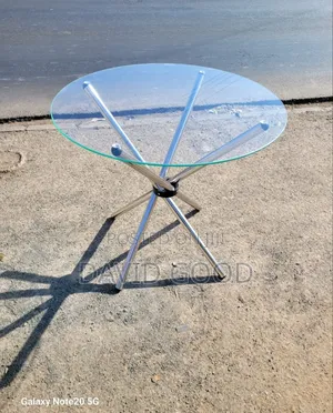 Round Glass Table
