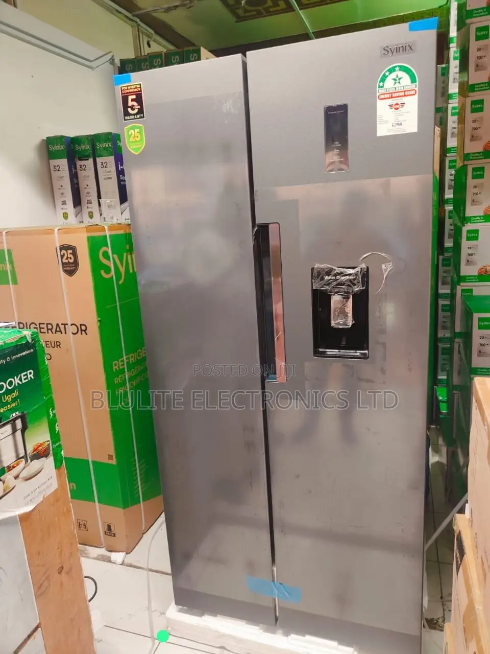 Synix Double Door Fridge