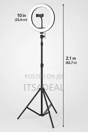 10 Inch Ring Light With 2.1m Stand Picture