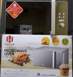 Hanmac 20l Digital Plus Grill Microwave (3 Years Warranty)