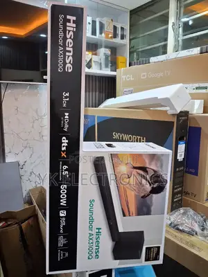 Hisense Ax3100q 500-Watt 3.1 Channel Dolby Atmos Sound Bar