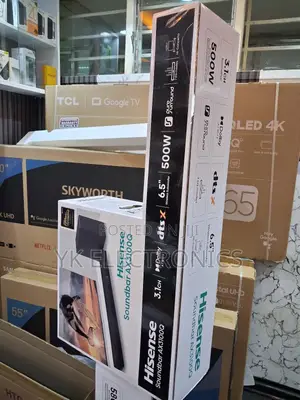 Hisense Ax3100q 500-Watt 3.1 Channel Dolby Atmos Sound Bar