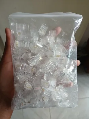 Rj45 Connectors 100pcs Pack for Cat 6
