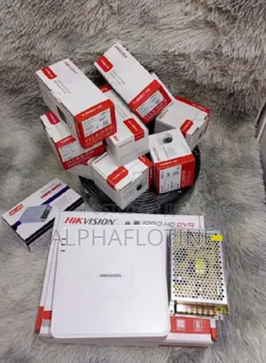 Hikvision 4 Four 1080p Full Hd 2mp CCTV Cameras Complete