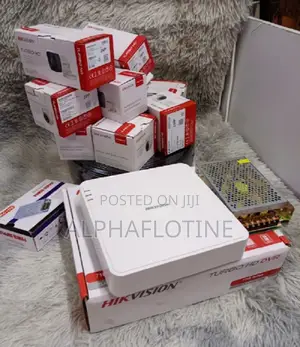4 Channel CCTV Cameras Hikvision Set