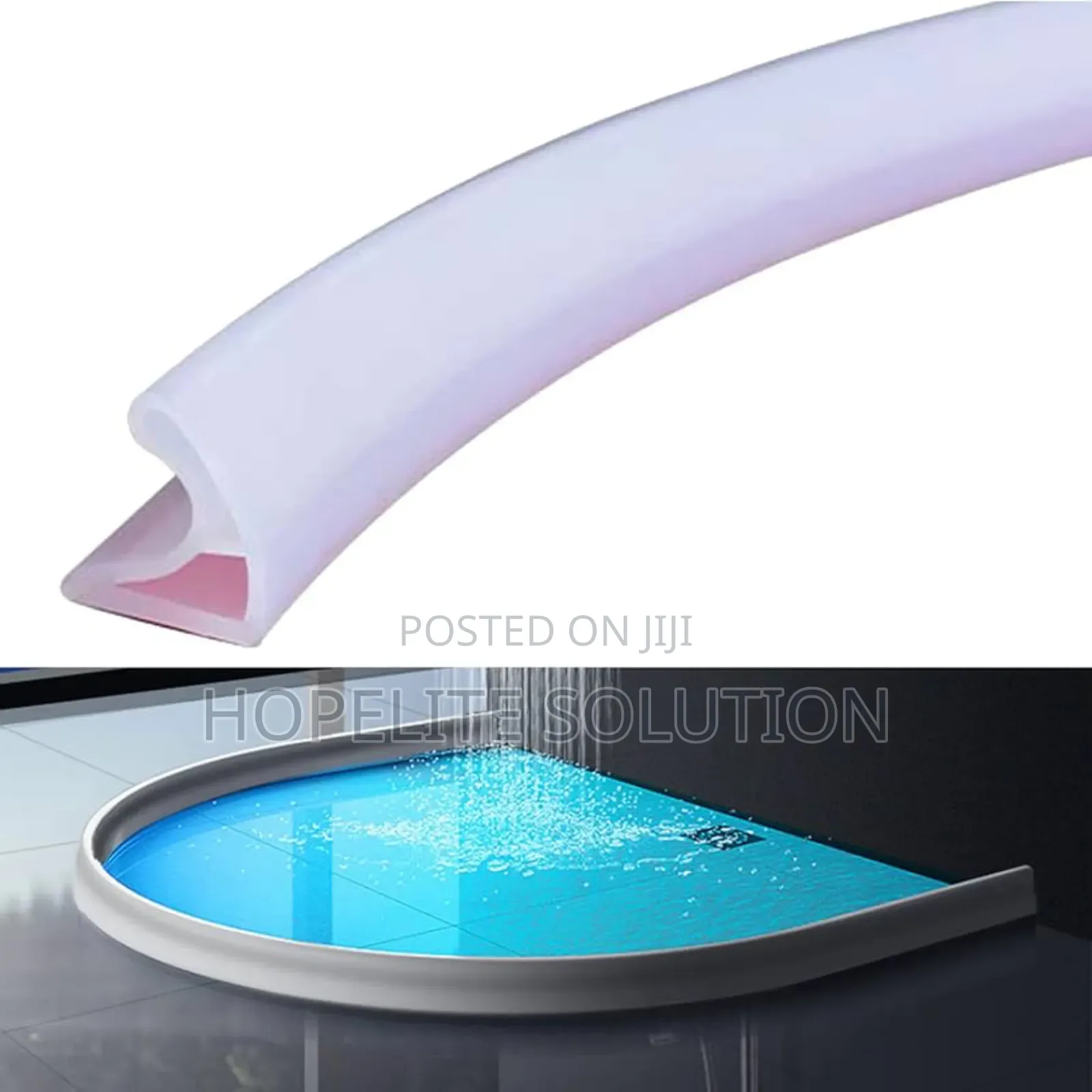Silicon Shower Barrier