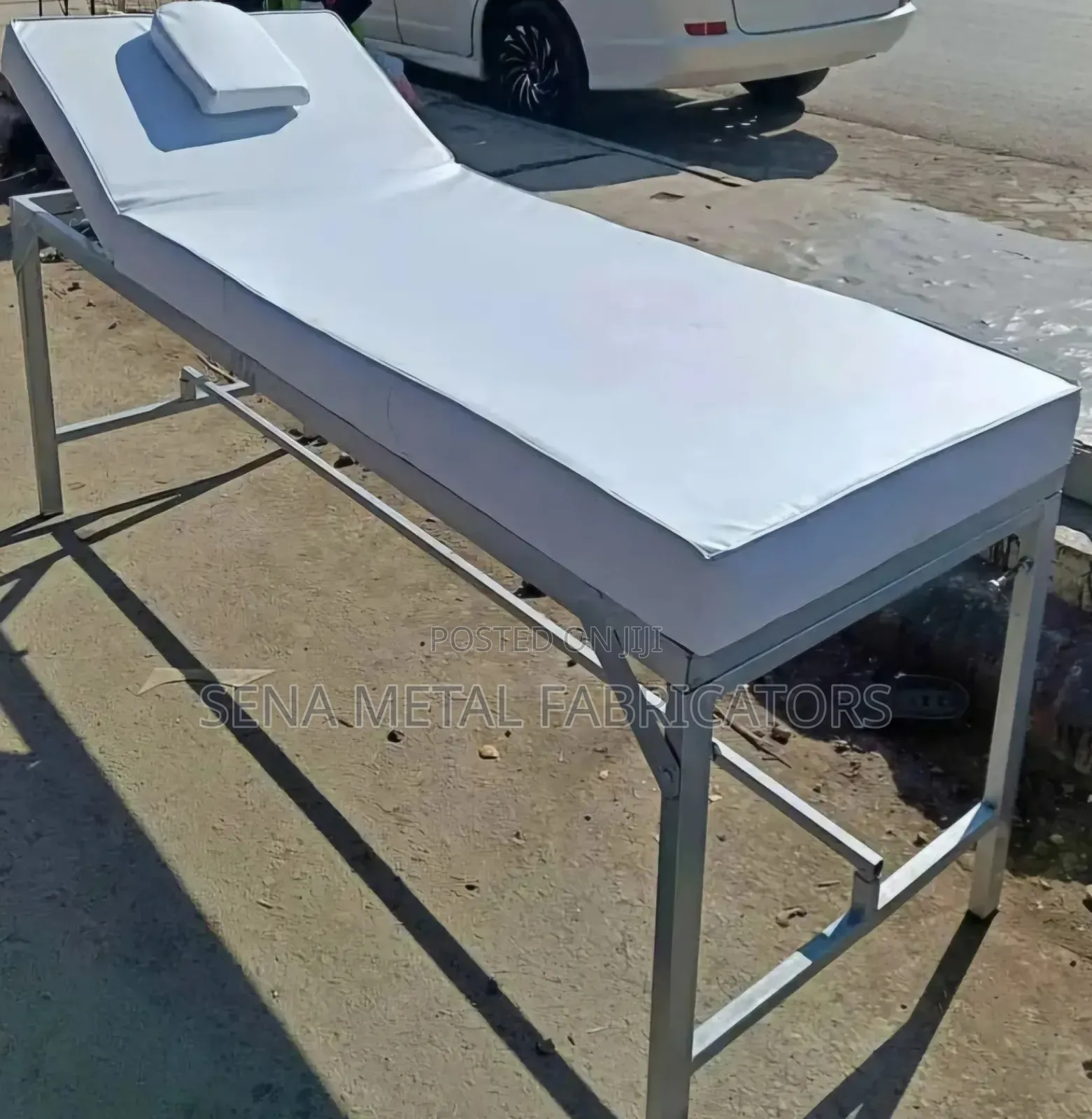 Massage Bed White Colour