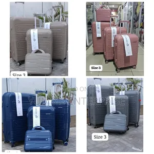 Size 3 Different Colors of Rubber Suitcase in 4 in 1 at 8500