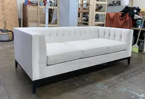 Velvet Tufted Toledo 3 Seater Sofa