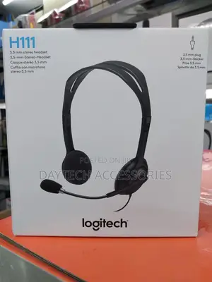 Logitech H111 Wired Headset With Noise-Cancelling Microphone