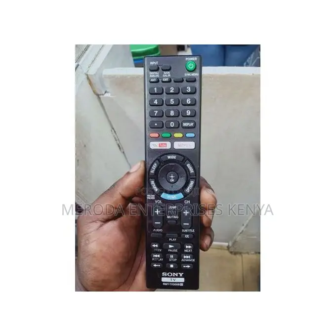 Sony Remote Control for Smart Tv. Youtube