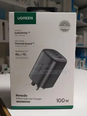 Ugreen Nexode 100w 4-Port Gan Ultrafast Usb Charger Type-C