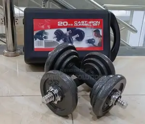 20kgs Chrome Dumbells Adjustable at at at 