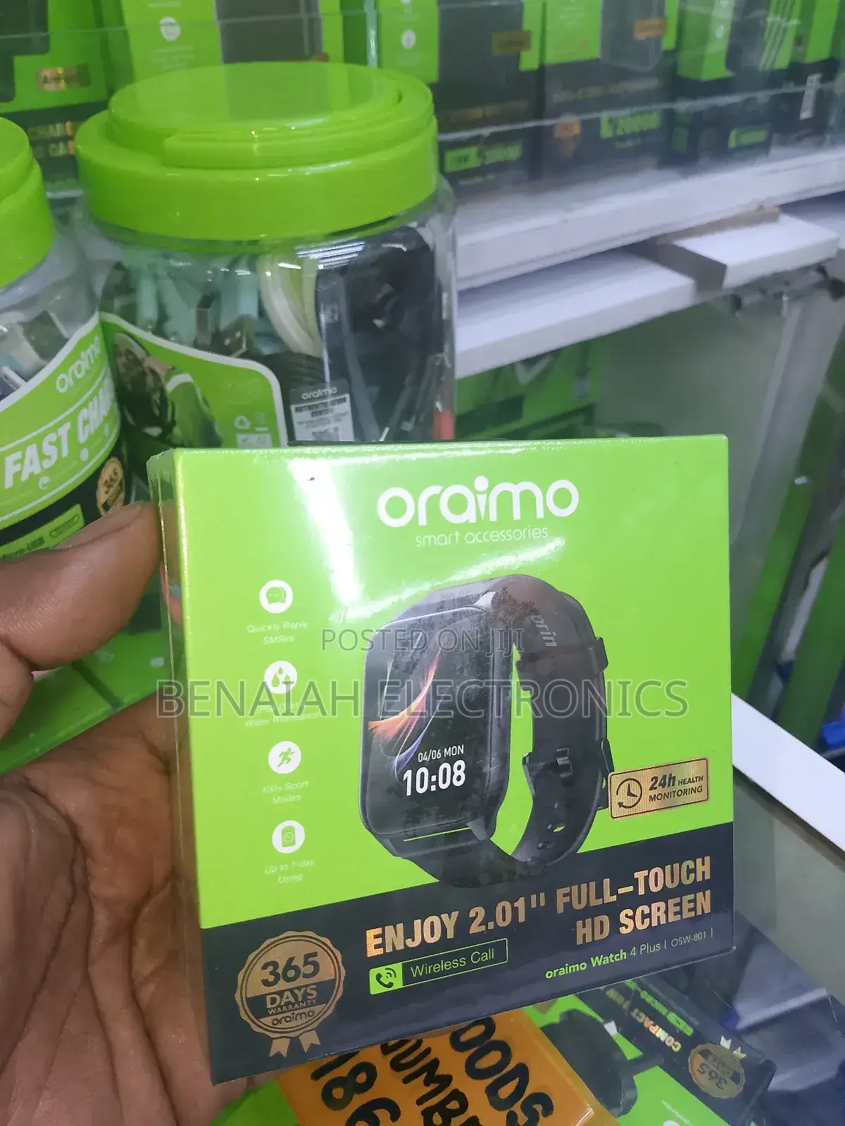 Oraimo Smart Watch 4 Plus Osw 807