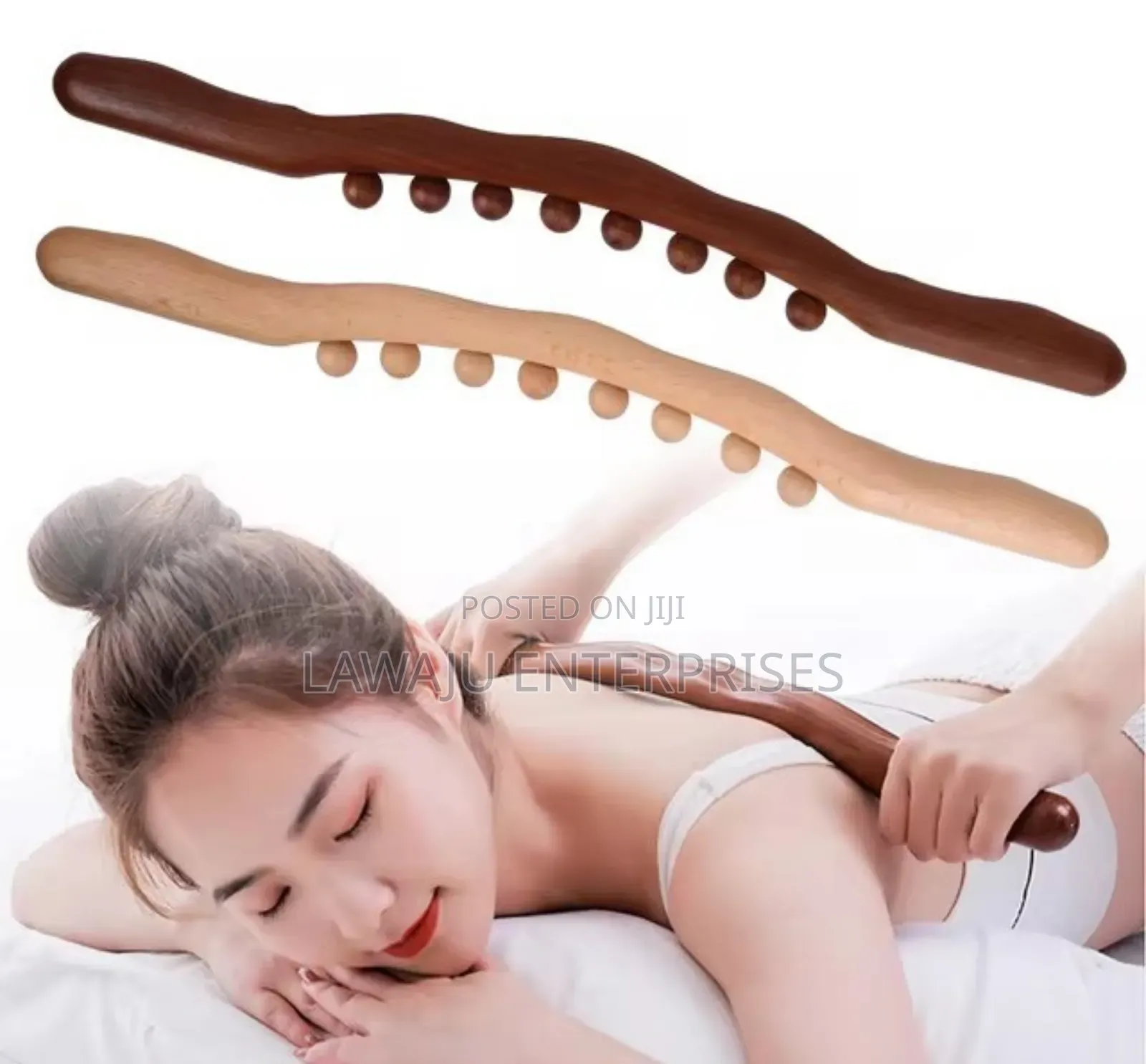 *Wooden Gua Sha Stick Body Massage Tool