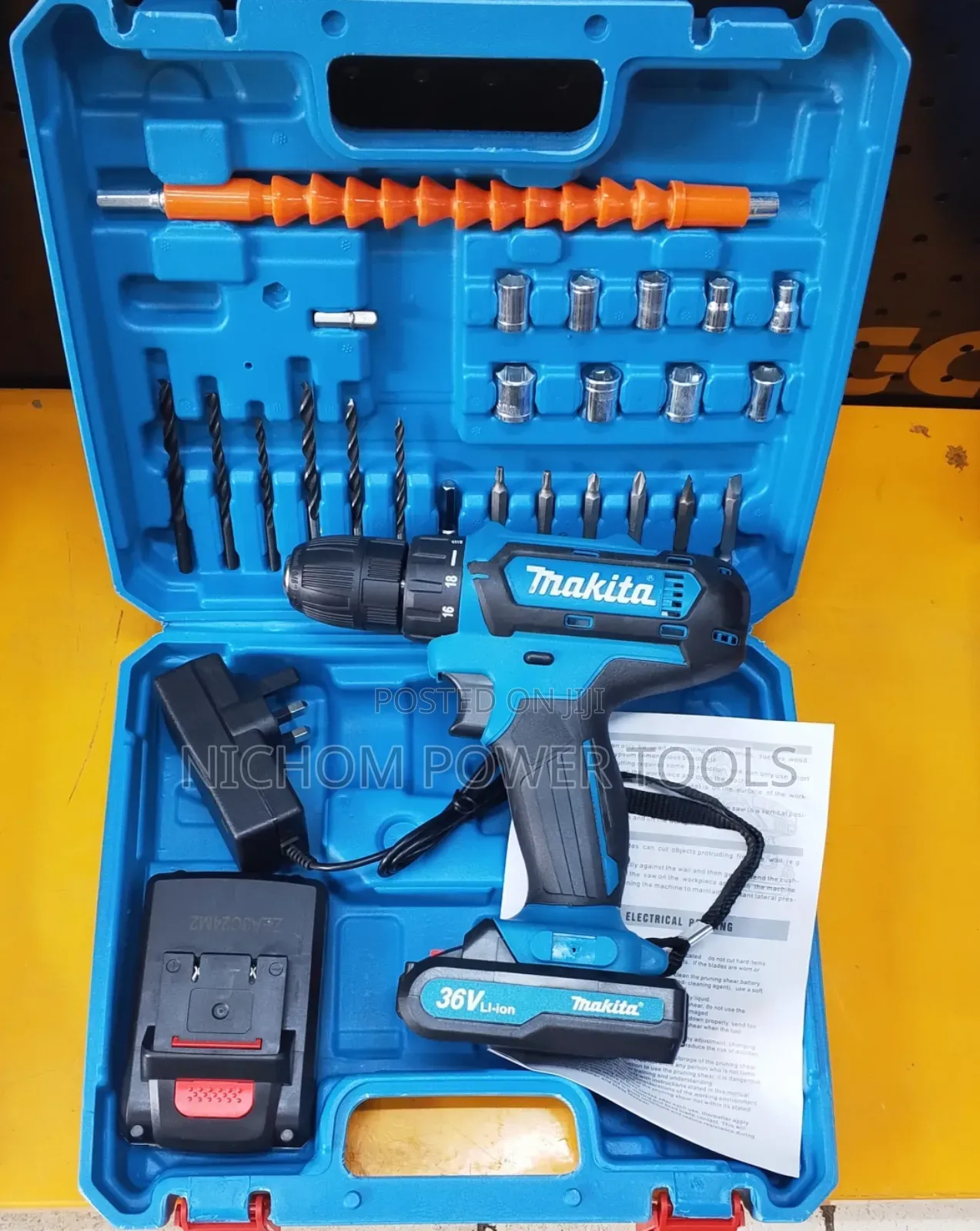 36v Makita Cordless Drill/Cordless Drilling Machine