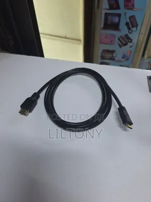 1.5mtrs Mini Hdmi to Hdmi Cable Black
