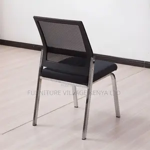 Office Chair: Low-Back Breathable Airgrid Office Fixed Chair