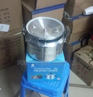 Nunix Pressure Cooker – Explosion Proof – 5 Litres, Silver