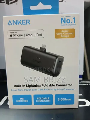 Anker Built-in Lighting Foldable Connector