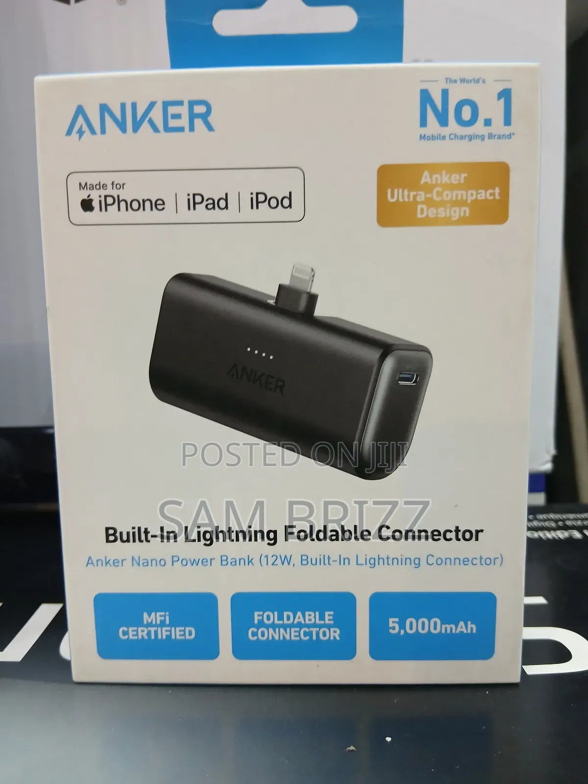 Anker Built-in Lighting Foldable Connector