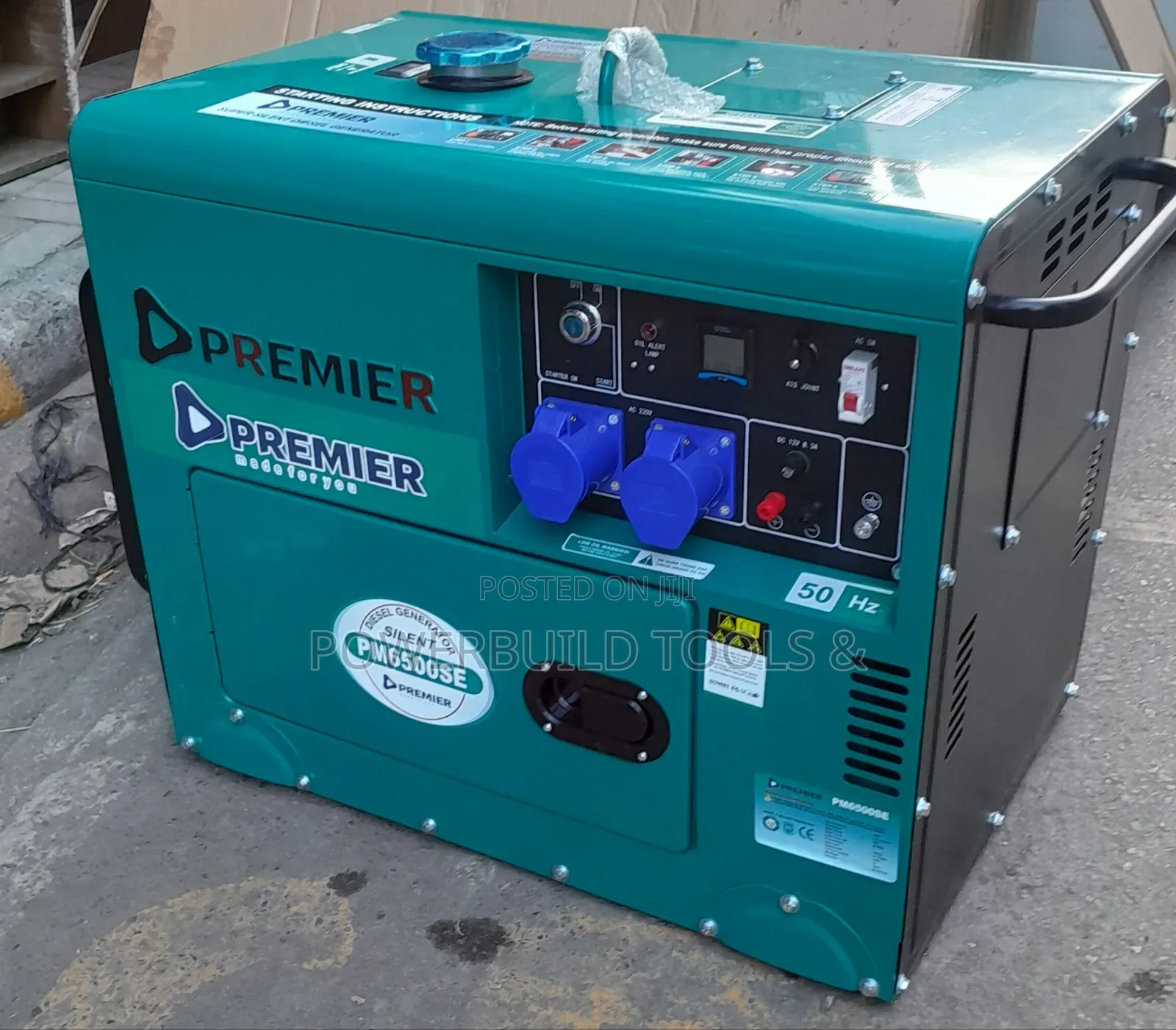 Premier 6.6kva Diesel Generator Automatic