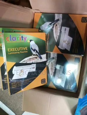 Clarity Executive A4 Laminating Pouches