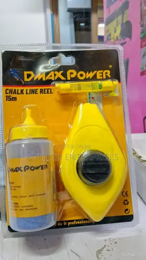 15m Reel Chalk Line/Chalkline Reel