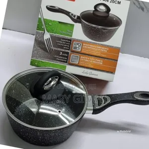 Baroly German Brand Heavy Granite Sauce Pans + Lid