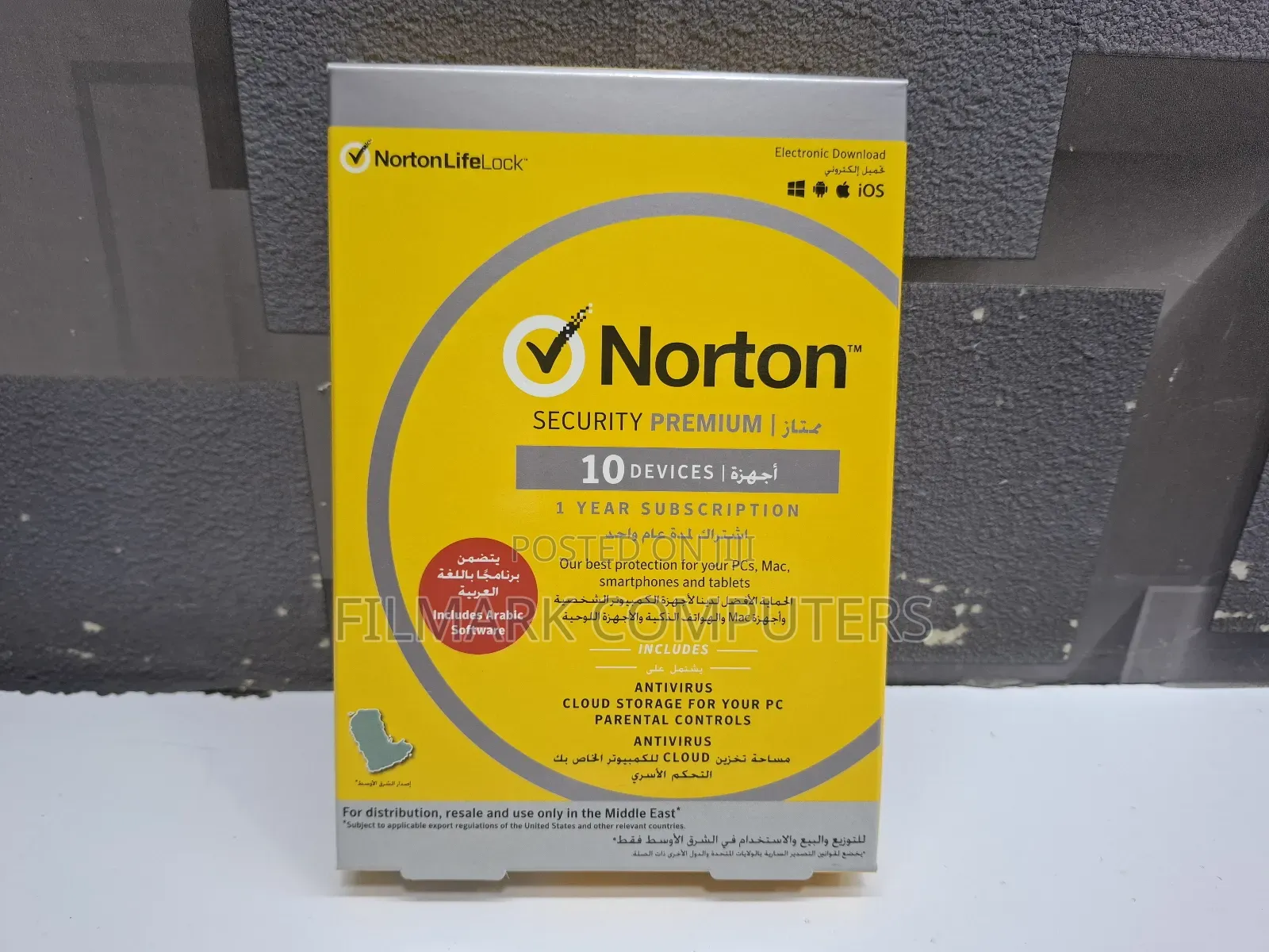 Norton Security Premium 10 Devices 1 Year Subscription