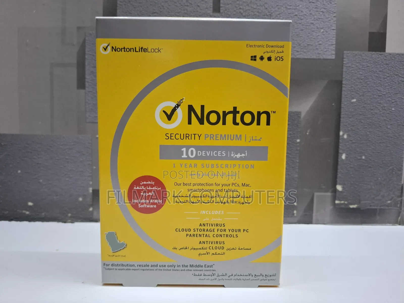 Norton Security Premium 10 Devices 1 Year Subscription
