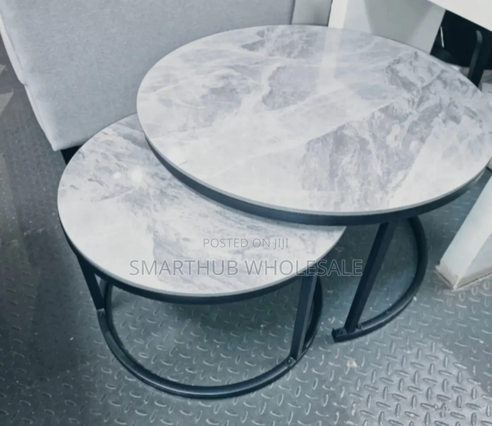 *Luxury Pure Marble Top Nesting Coffee Tables*