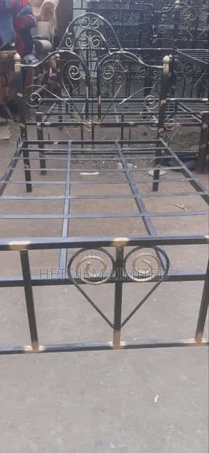 4×6ft Metallic Single Bed-Strong Affordable