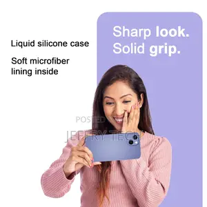 Asics Liquid Silicone Case for iPhone 14 Soft Lining Inside