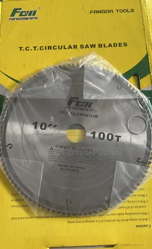 Aluminum Circular Saw Blade Fangda 10 Inch, 100 Teeth