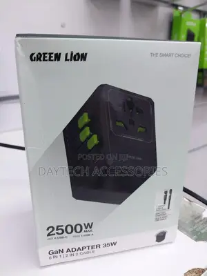 Green Lion Pd 35w Multifunctional Travel Adapter