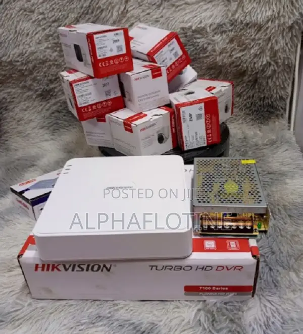 7- Cameras Channel CCTV Kit