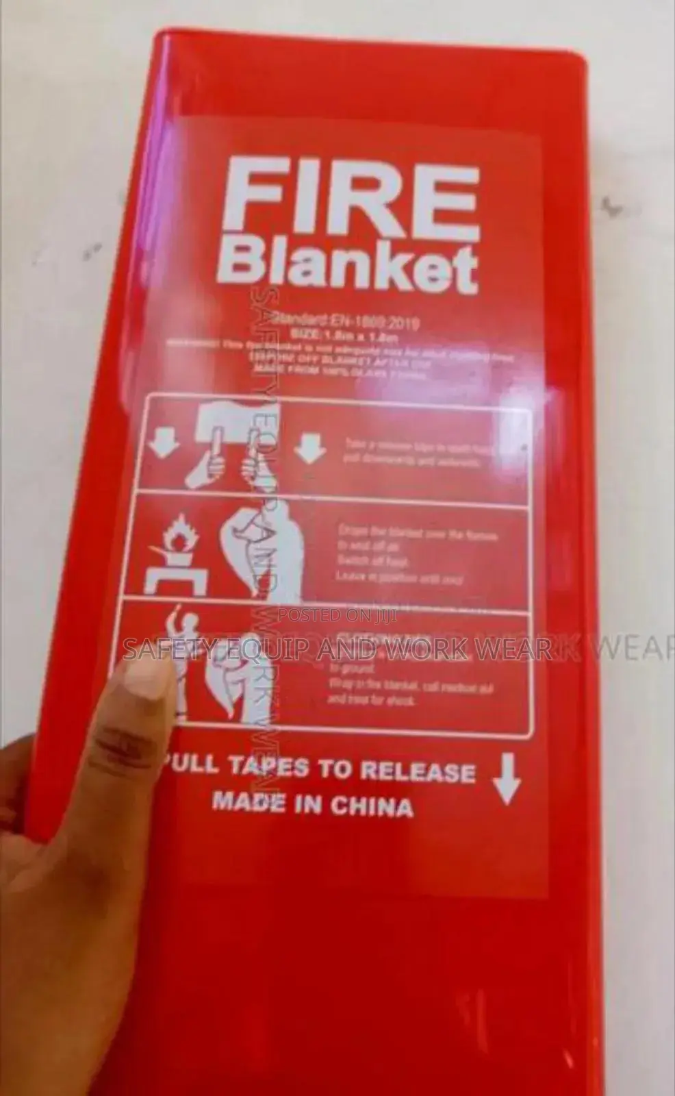 Fire Blankets For Retail Stores.