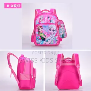 Girls Cartoon Themed School Bag