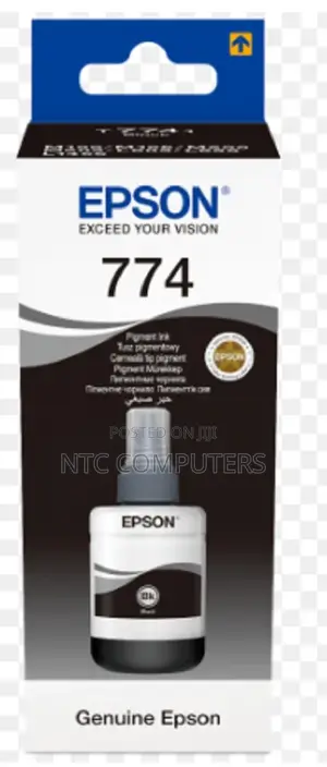 Epson T7741 Ecotank Pigment Black Ink Bottle 140ml