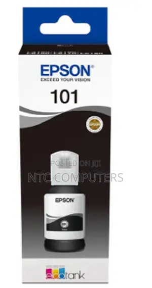Epson 101 Ecotank Black Ink Bottle 127.0 Ml