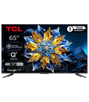 Tcl 65′′ C655 (New 2024) Qled Pro Smart Google Tv