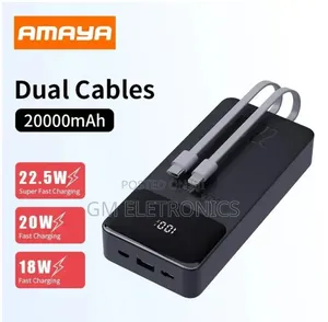 20000mah 22.5w Super Fast Amaya Apw-13 Power Bank