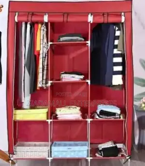 3 Column Metallic Wardrobe